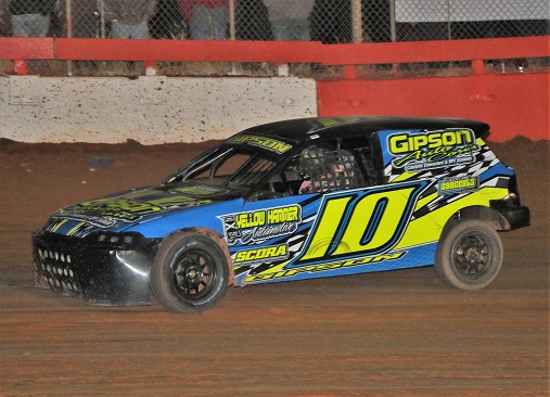 SCDRA front-wheel-drive cars racing on dirt