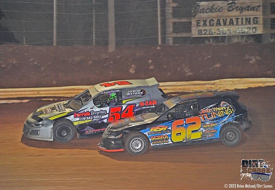 SCDRA front-wheel-drive cars racing on dirt