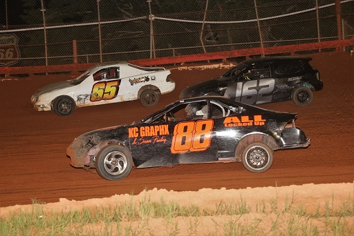 SCDRA front-wheel-drive cars racing on dirt