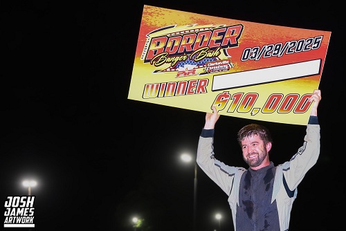 SCDRA 2025 race winner in victory lane