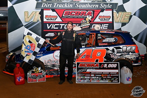 SCDRA 2025 race winner in victory lane